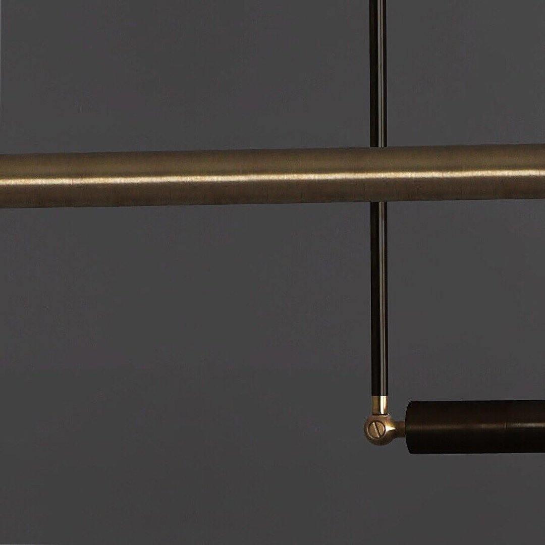 Edrina Brass Pendant Light-Moonnatur