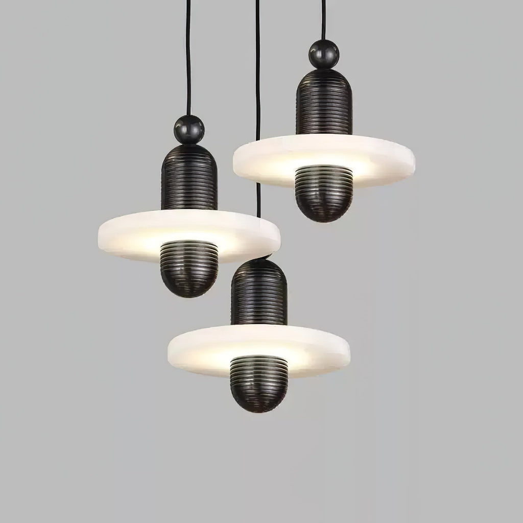 Grenelenis Alabaster Pendant Light-Moonnatur
