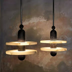 Grenelenis Alabaster Pendant Light-Moonnatur