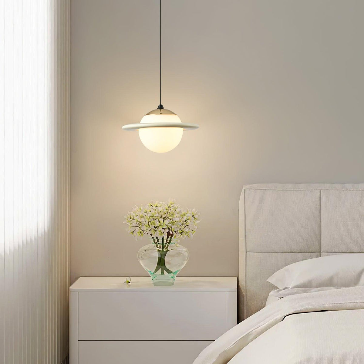 Westella Glass Pendant Light-Moonnatur