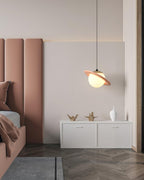 Westella Glass Pendant Light-Moonnatur