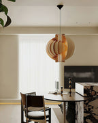 Merlenenna Wood Pendant Light-Moonnatur