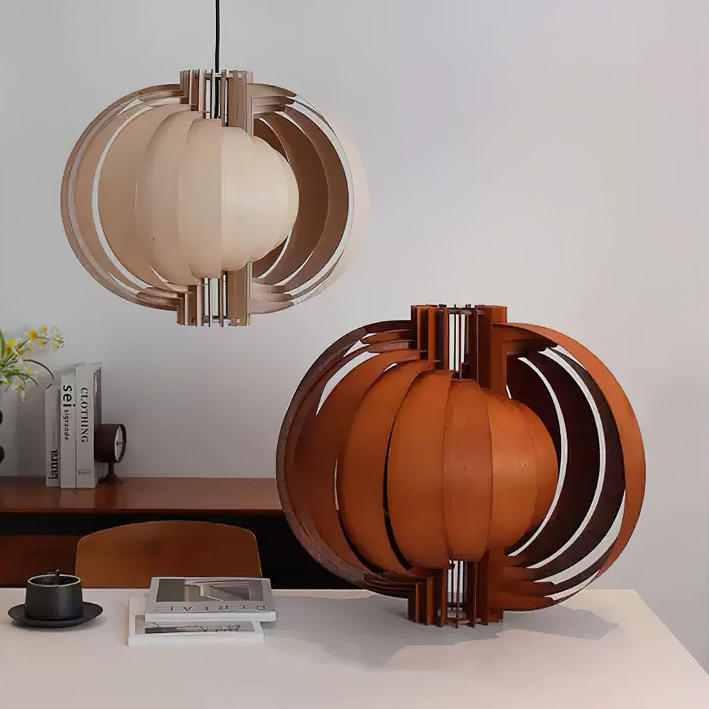 Merlenenna Wood Pendant Light-Moonnatur