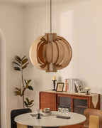 Merlenenna Wood Pendant Light-Moonnatur