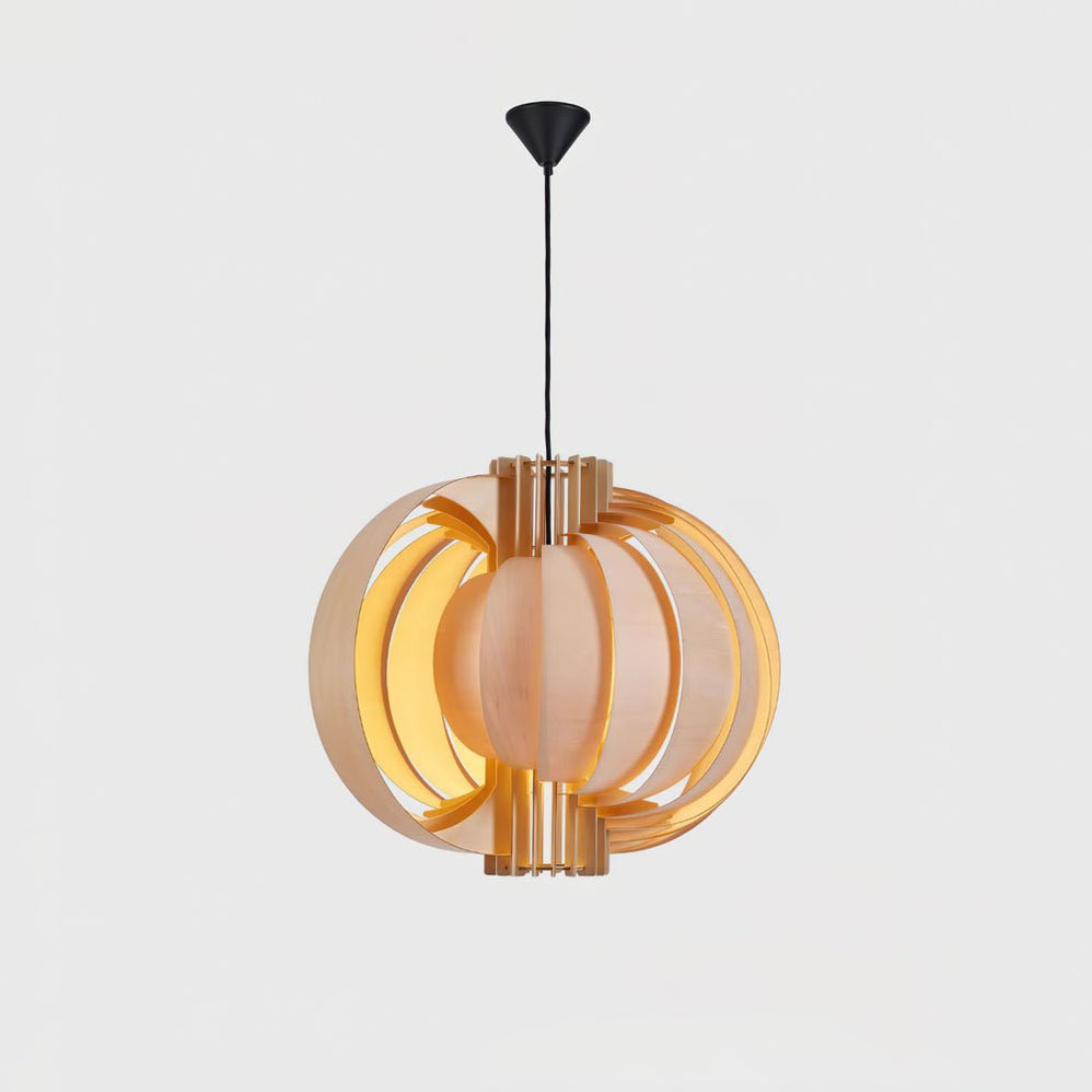 Merlenenna Wood Pendant Light-Moonnatur