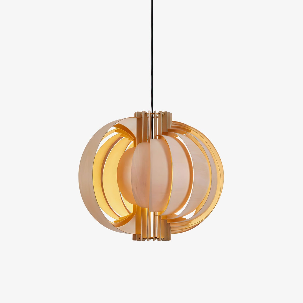 Merlenenna Wood Pendant Light-Moonnatur