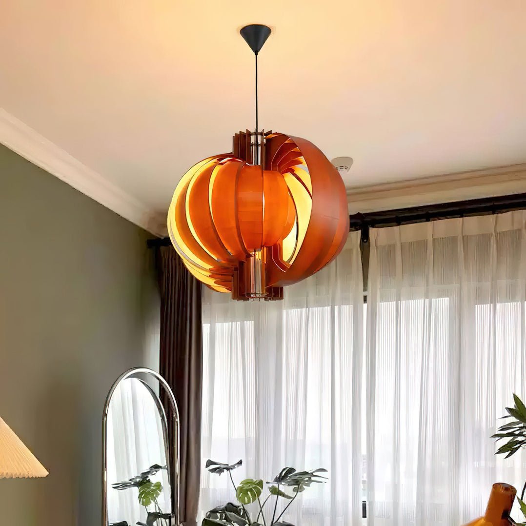 Merlenenna Wood Pendant Light-Moonnatur