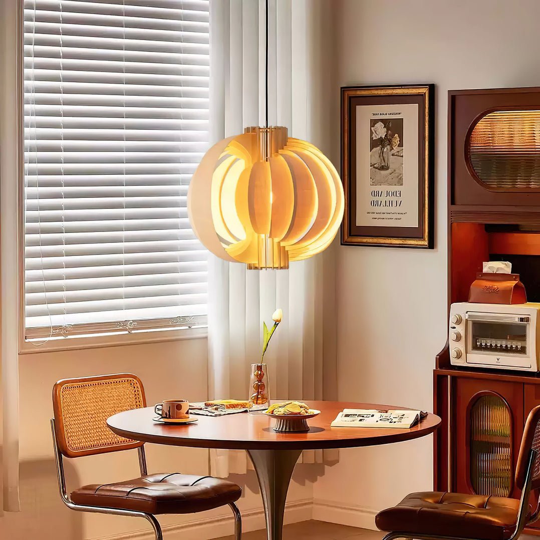 Merlenenna Wood Pendant Light-Moonnatur