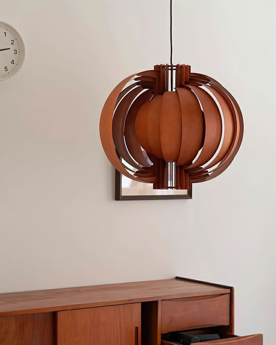 Merlenenna Wood Pendant Light-Moonnatur