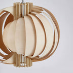 Merlenenna Wood Pendant Light-Moonnatur