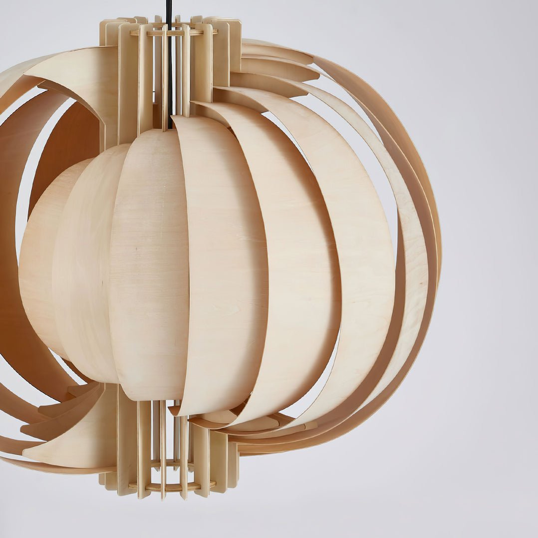 Merlenenna Wood Pendant Light-Moonnatur