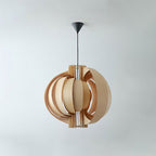 Merlenenna Wood Pendant Light-Moonnatur