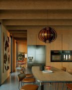 Merlenenna Wood Pendant Light-Moonnatur