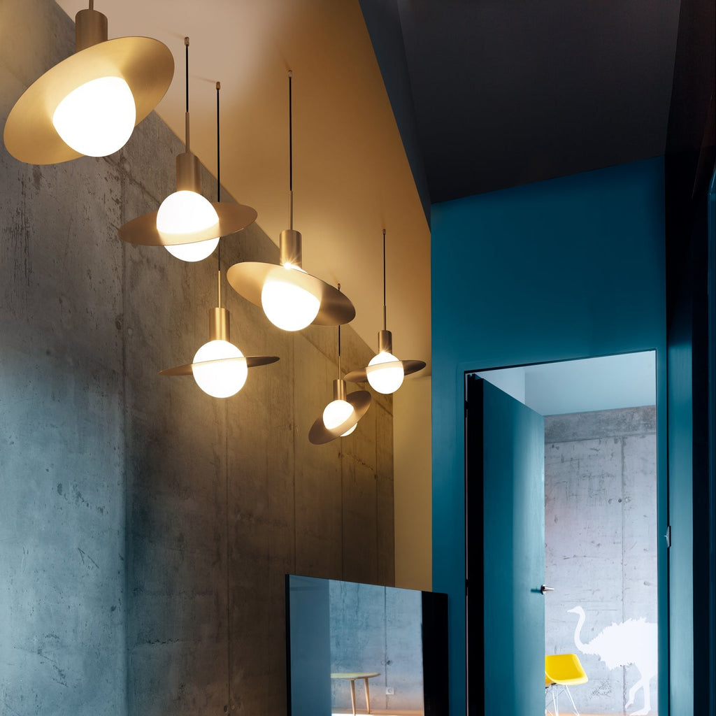 Finverora Glass Pendant Light-Moonnatur