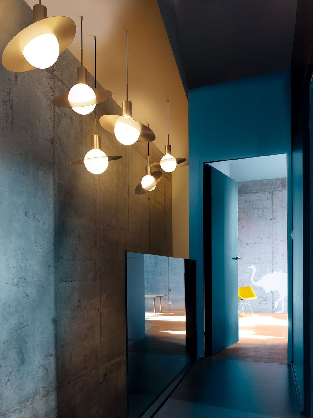 Finverora Glass Pendant Light-Moonnatur