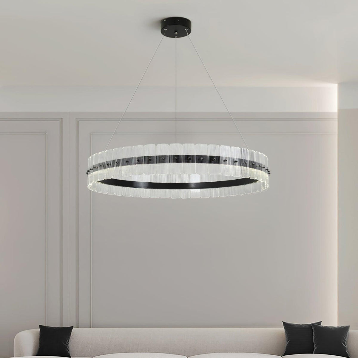 Norevia Acrylic Chandelier-Moonnatur