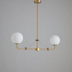 Aldricara Glass Chandelier-Moonnatur