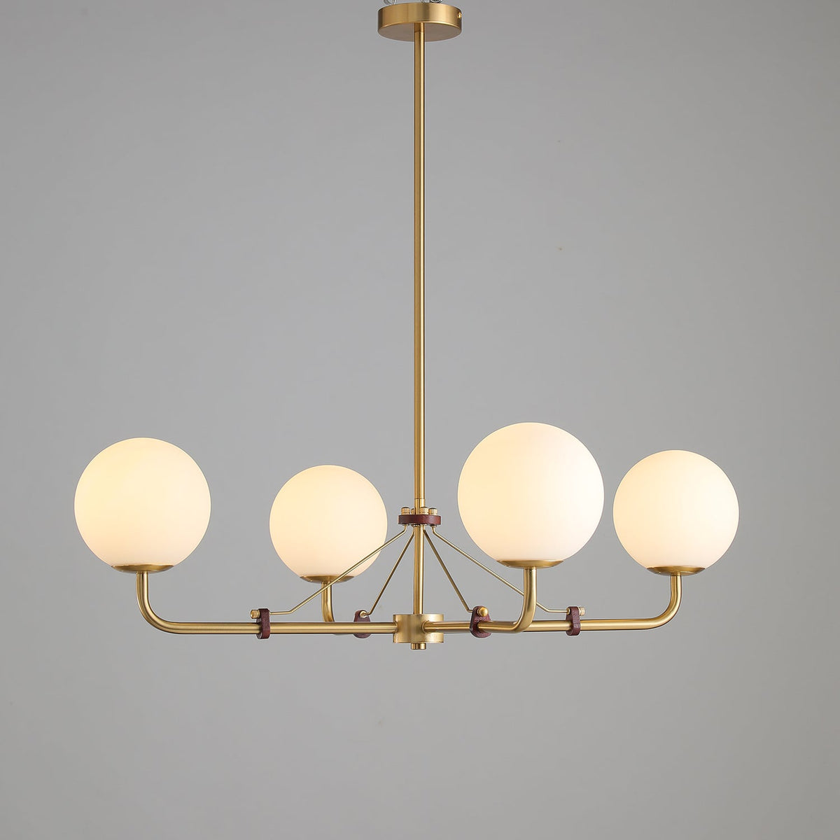 Aldricara Glass Chandelier-Moonnatur