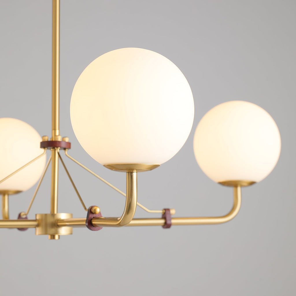 Aldricara Glass Chandelier-Moonnatur