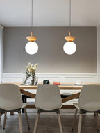 Morvenelle Glass Pendant Light-Moonnatur