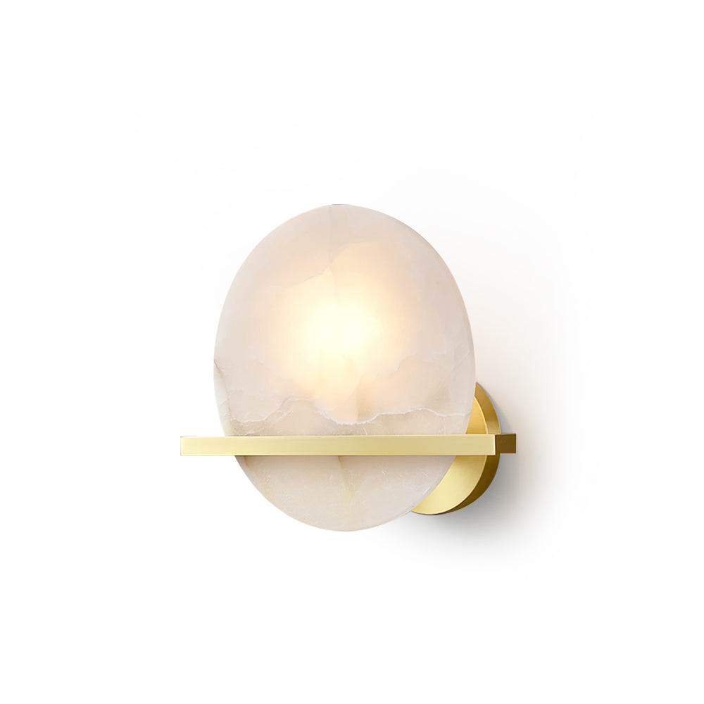 Wilvencove Alabaster Wall Light-Moonnatur