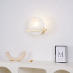 Wilvencove Alabaster Wall Light-Moonnatur