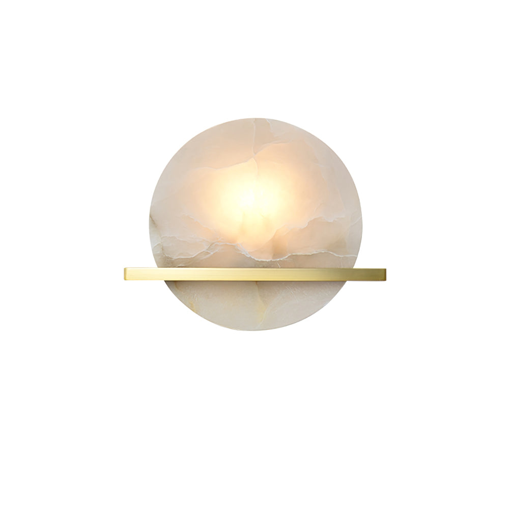 Wilvencove Alabaster Wall Light-Moonnatur