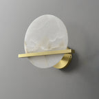 Wilvencove Alabaster Wall Light-Moonnatur