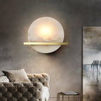 Wilvencove Alabaster Wall Light-Moonnatur