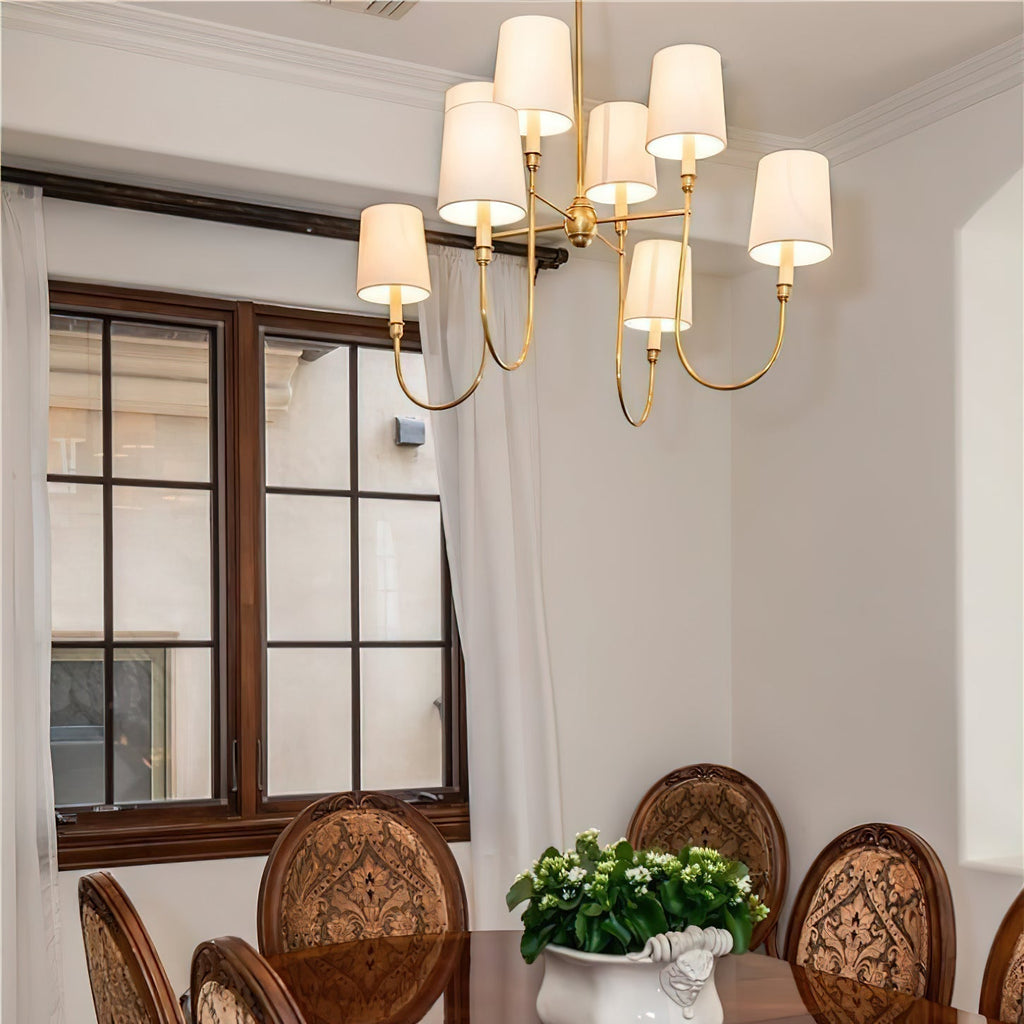 Bracklyn Fabric Chandelier-Moonnatur