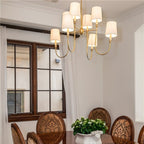Bracklyn Fabric Chandelier-Moonnatur
