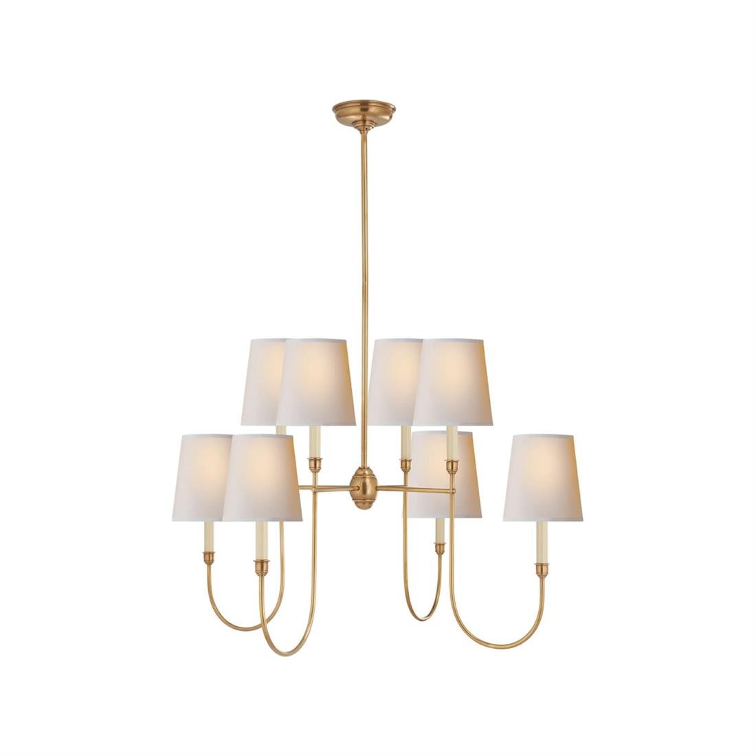 Bracklyn Fabric Chandelier-Moonnatur
