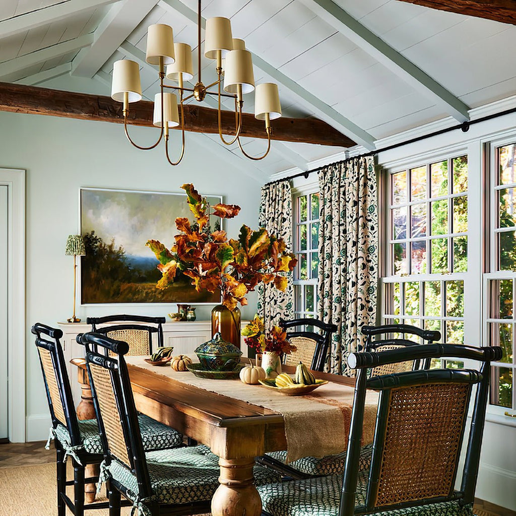Bracklyn Fabric Chandelier-Moonnatur