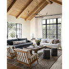 Islenford Brass Chandelier-Moonnatur