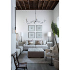 Islenford Brass Chandelier-Moonnatur