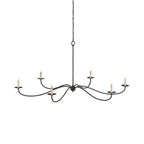 Islenford Brass Chandelier-Moonnatur