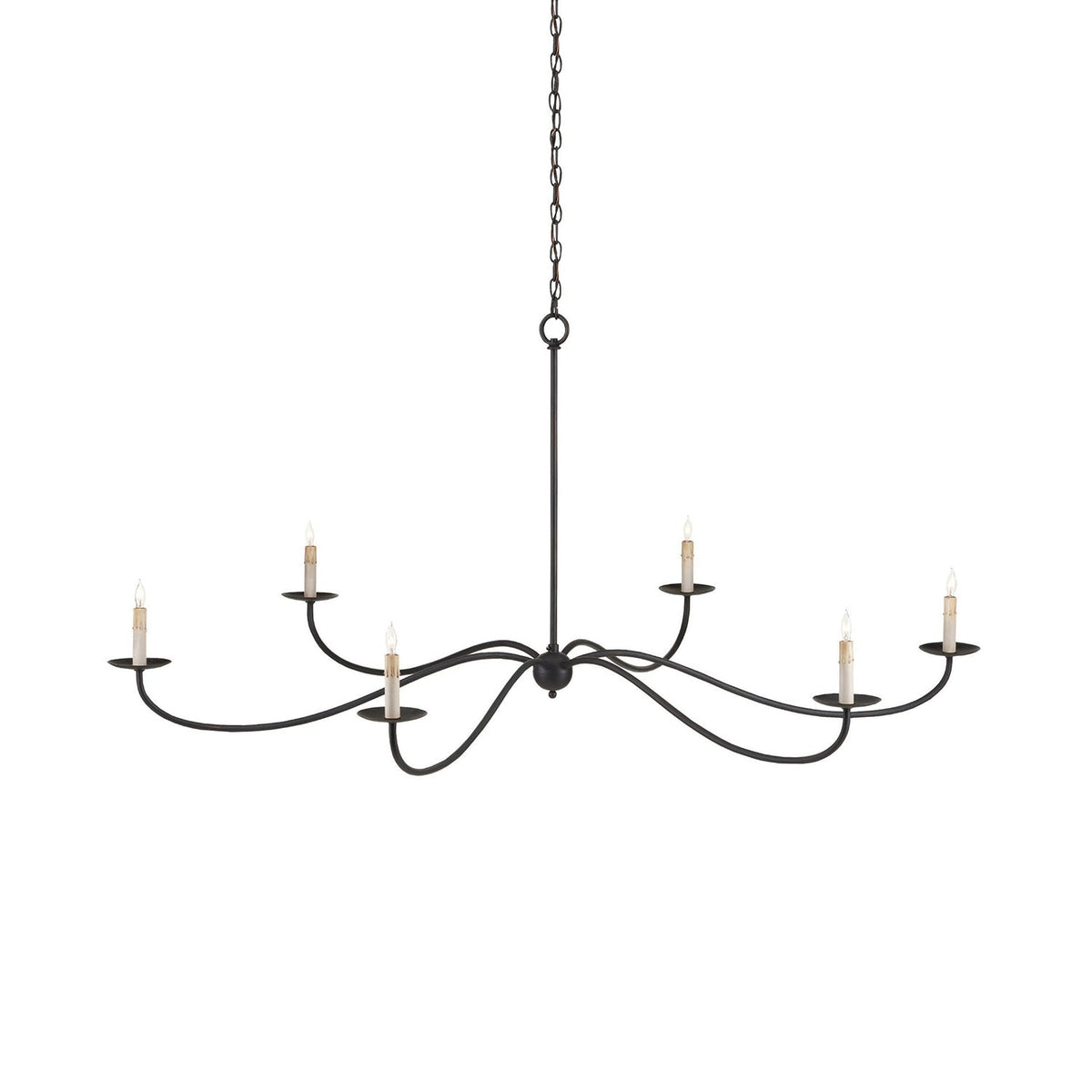 Islenford Brass Chandelier-Moonnatur