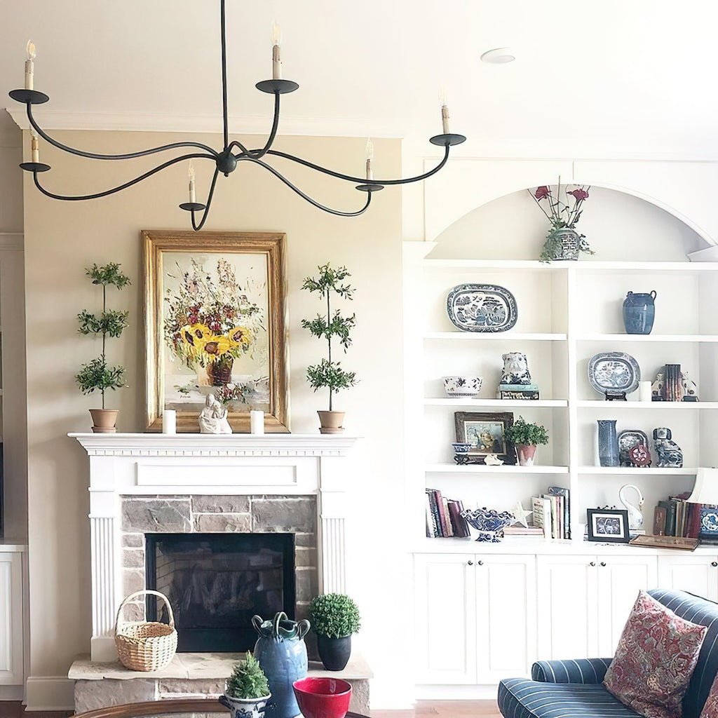 Islenford Brass Chandelier-Moonnatur