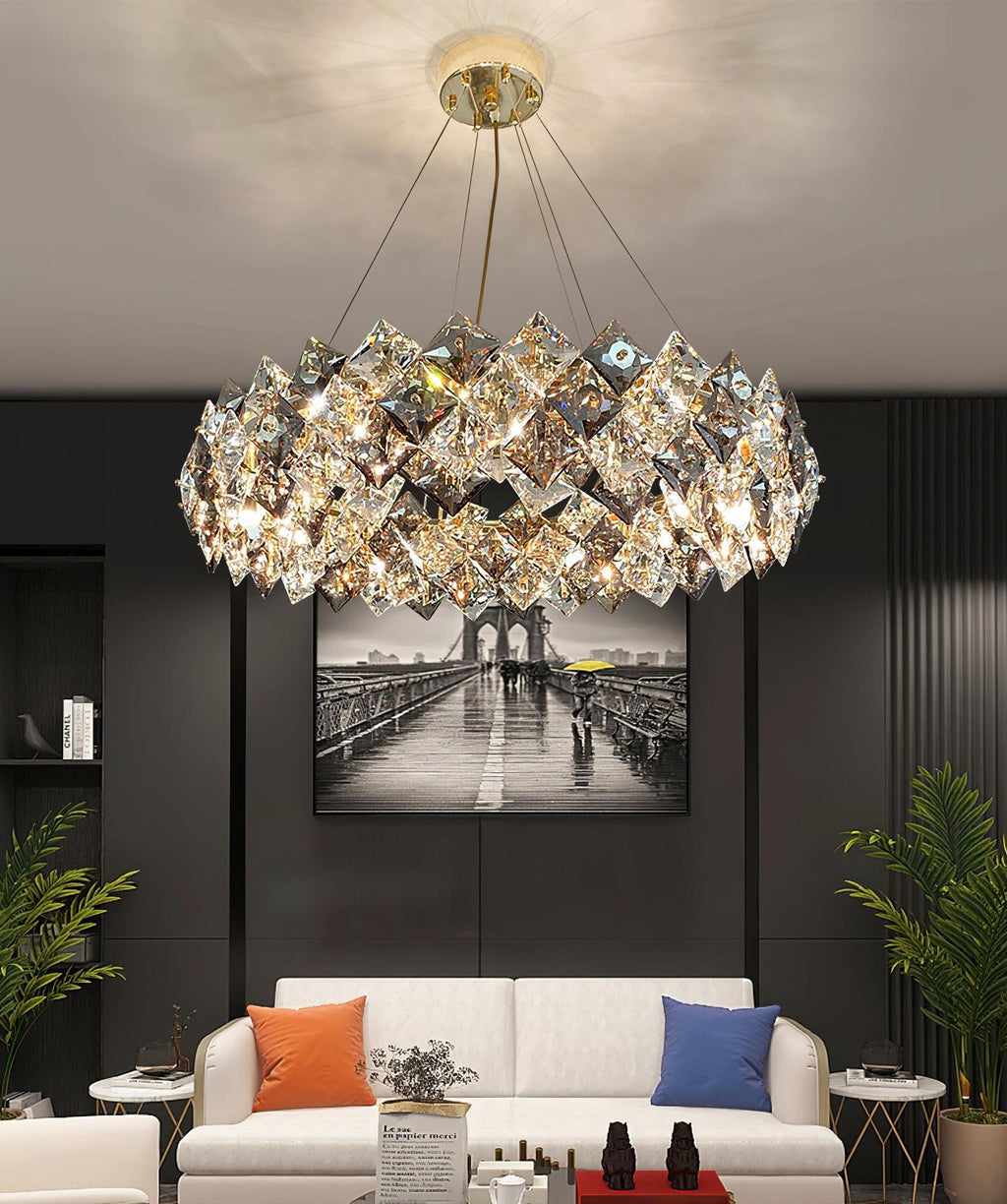 Oselia Crystal Chandelier-Moonnatur
