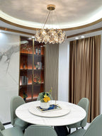 Oselia Crystal Chandelier-Moonnatur