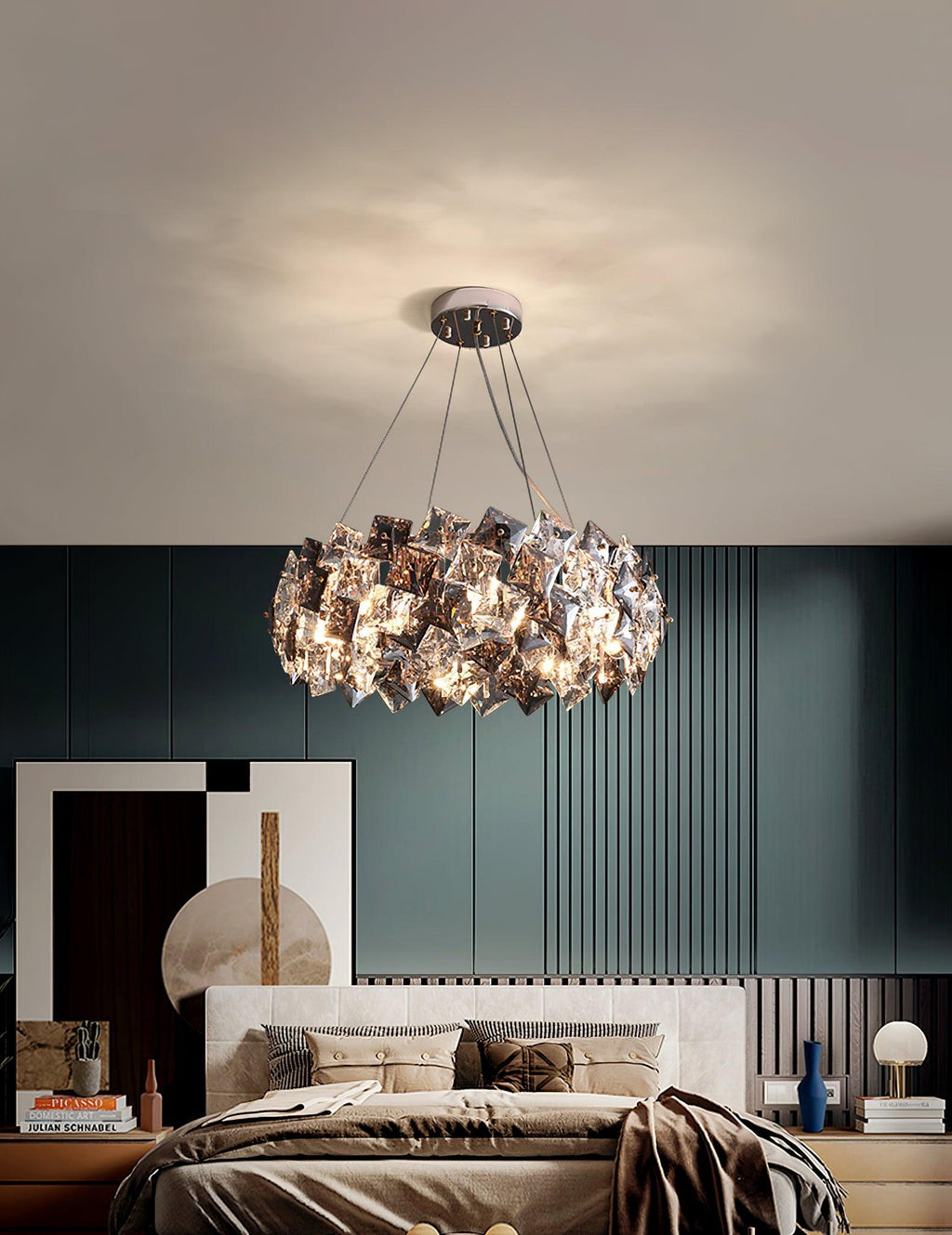 Oselia Crystal Chandelier-Moonnatur