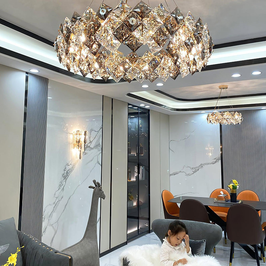 Oselia Crystal Chandelier-Moonnatur