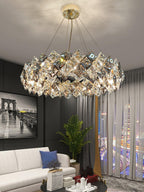Oselia Crystal Chandelier-Moonnatur