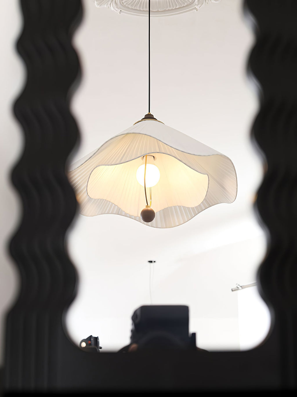 Nelynaria Fabric Pendant Light-Moonnatur