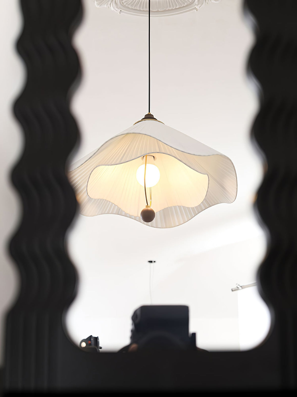 Nelynaria Fabric Pendant Light-Moonnatur
