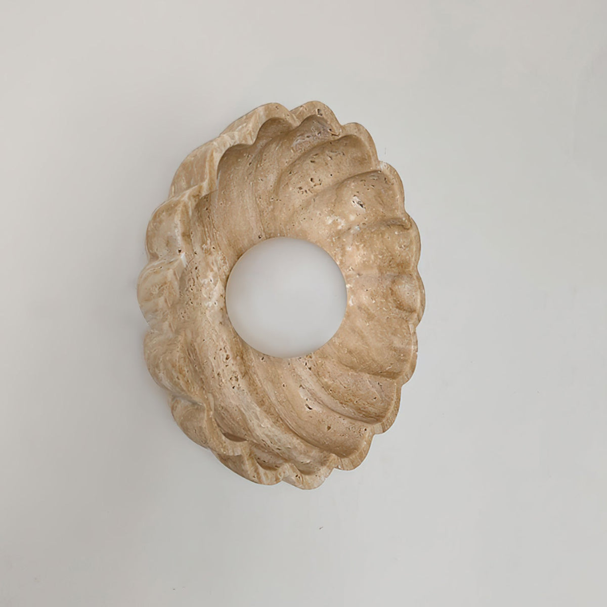 Saveneris Travertine Wall Light-Moonnatur