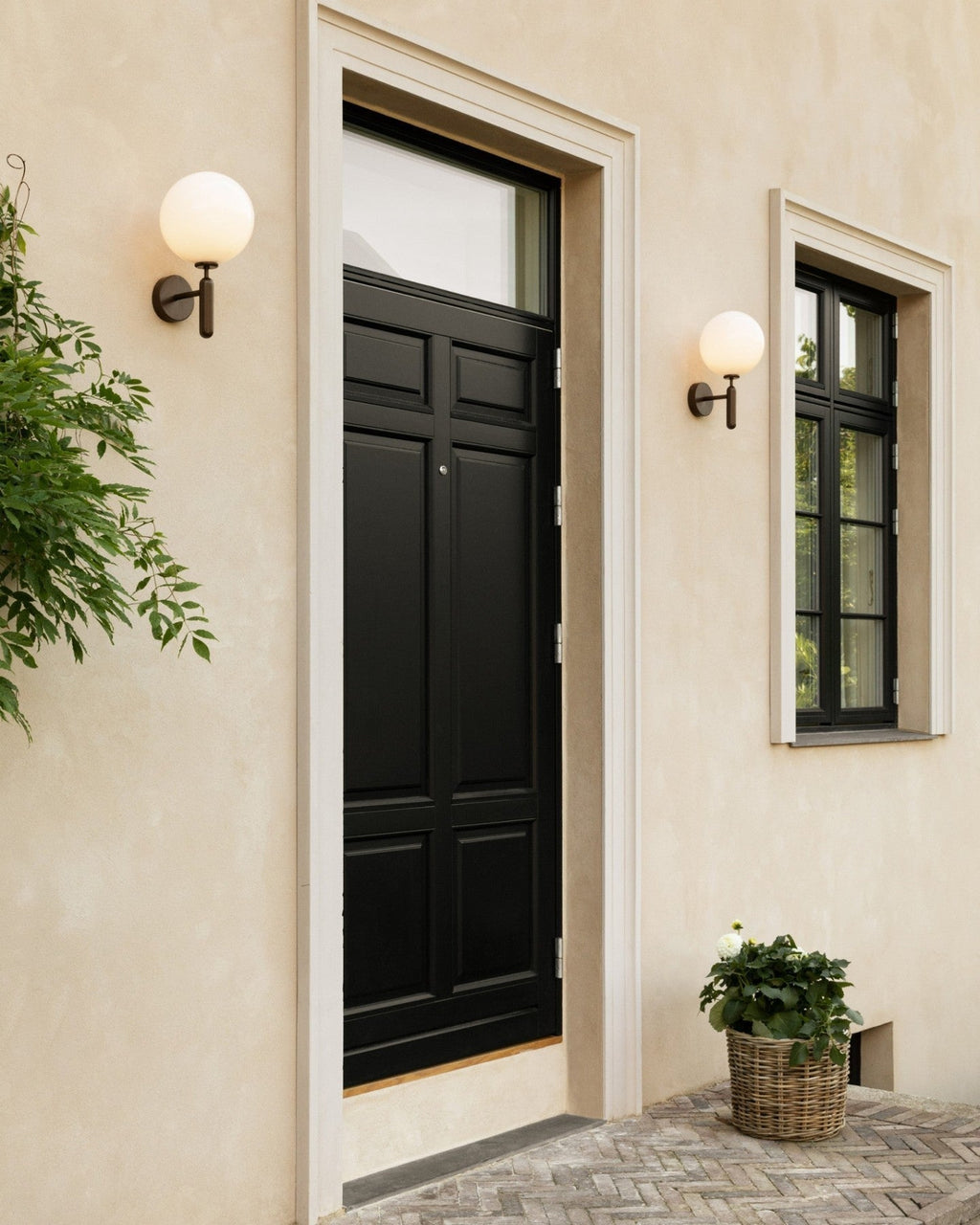 Milrenaria Glass Wall Light-Moonnatur