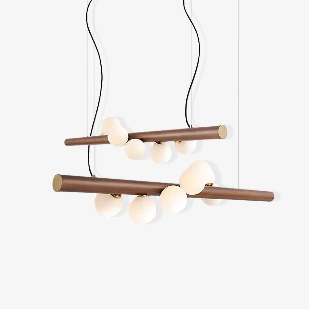 Kavora Wood Pendant Light-Moonnatur