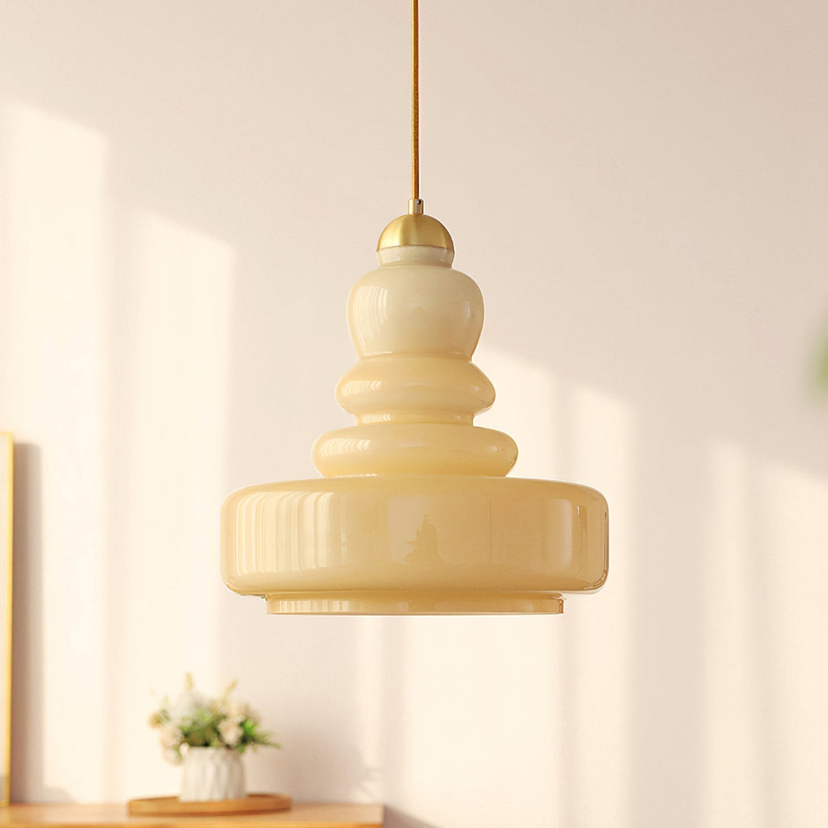 Finverrose Glass Pendant Light-Moonnatur
