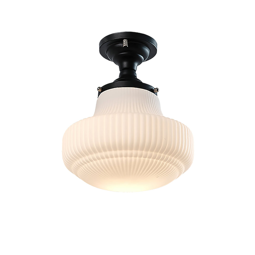 Yolaria Glass Ceiling Lamp-Moonnatur
